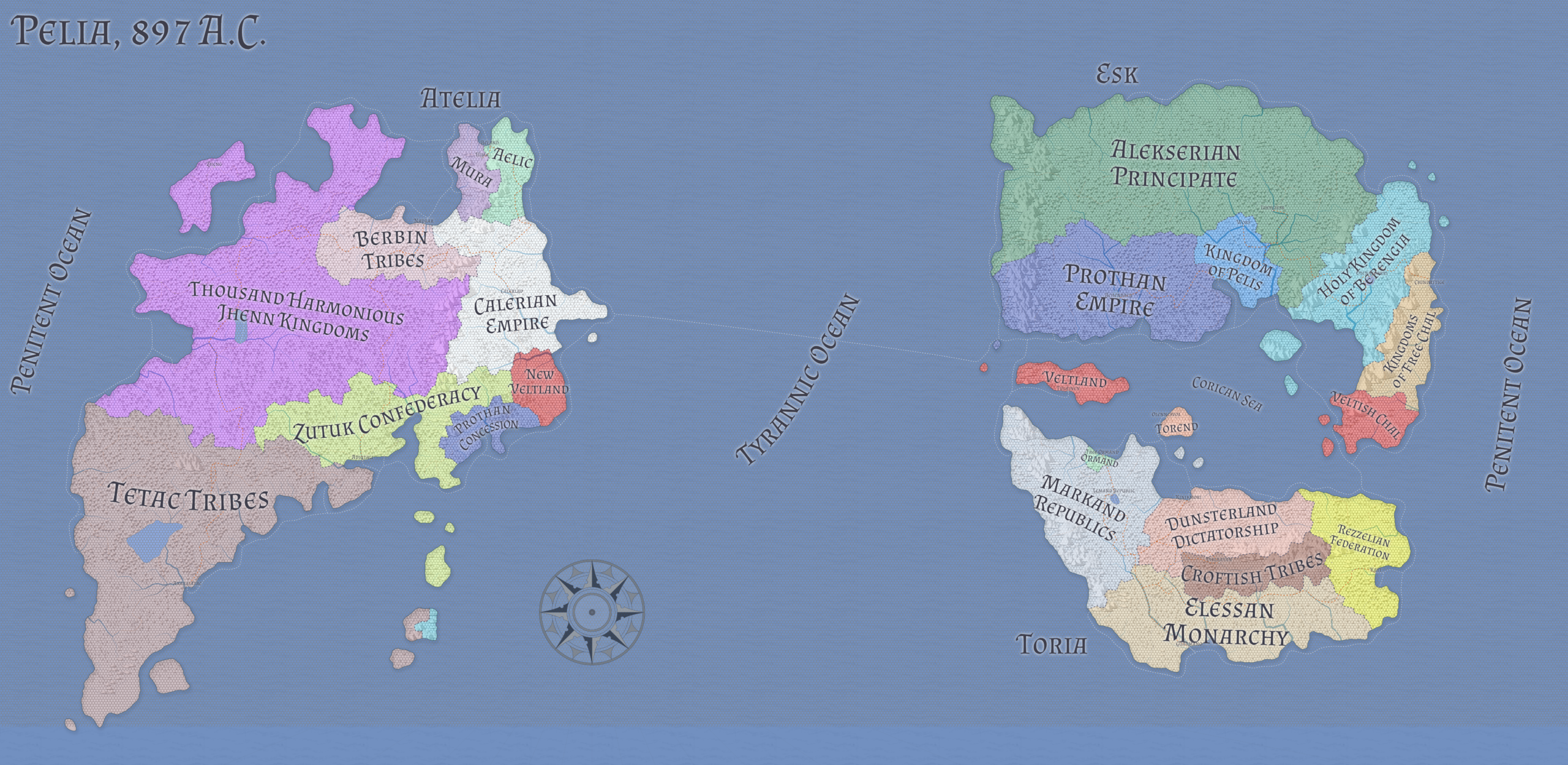 A 19th-Century Wargames Imagi-Nation: The World of Pelia - At the